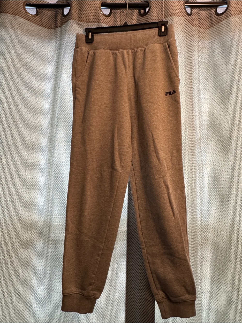 FILA Gray Joggers w/ pockets & drawstring